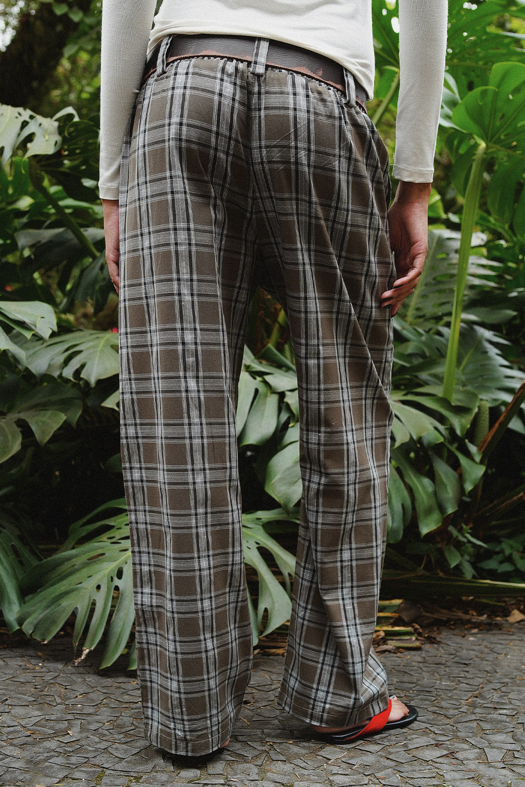 CALÇA MIDNIGHT ALGODÃO XADREZ MILITAR