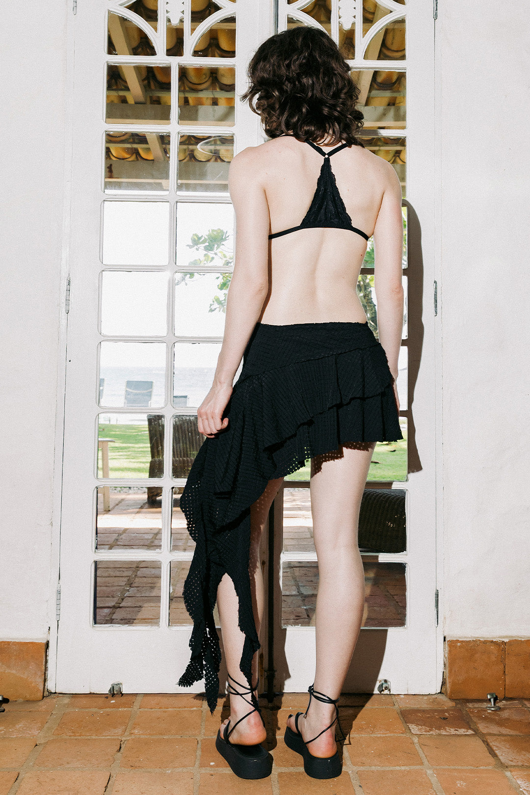 SAIA ASSIMÉTRICA VICHY CHESS BLACK