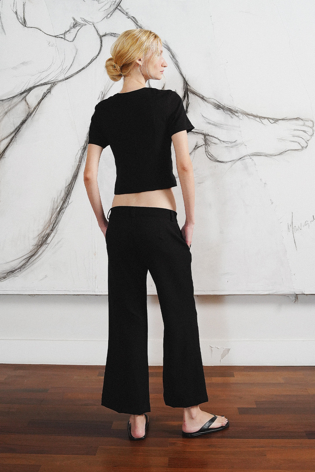 BLUSA ANNE ALFAIATARIA BLACK