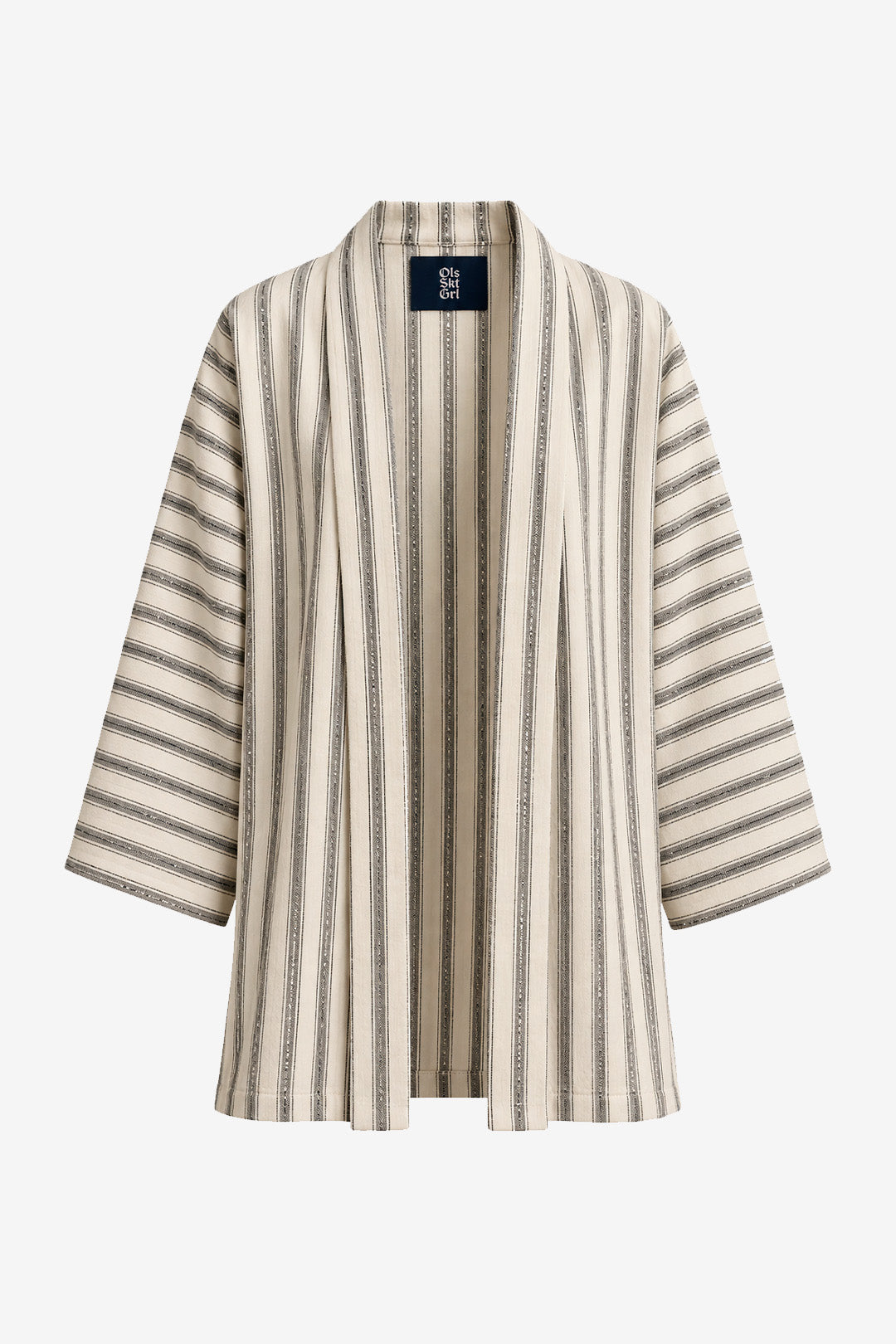 KIMONO LIGHT NORDIC RISCA PEDRARIA OFF WHITE