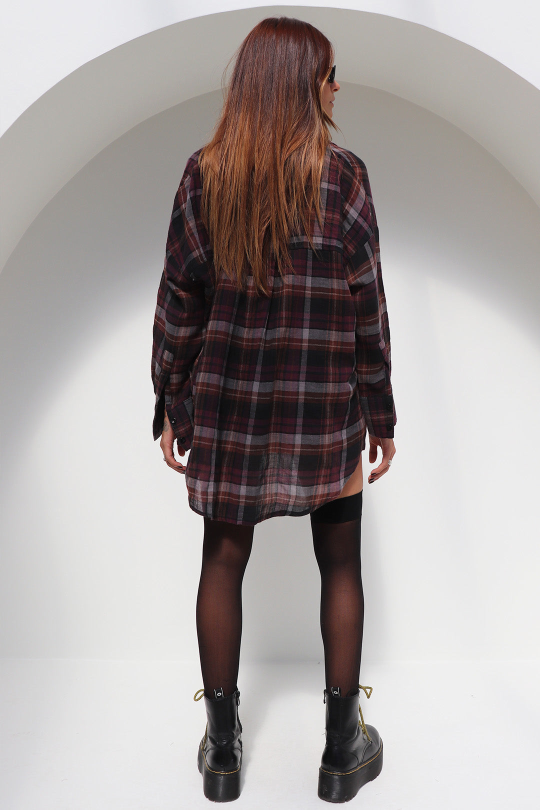 CAMISA MIDNIGHT ALGODÃO XADREZ BROWN