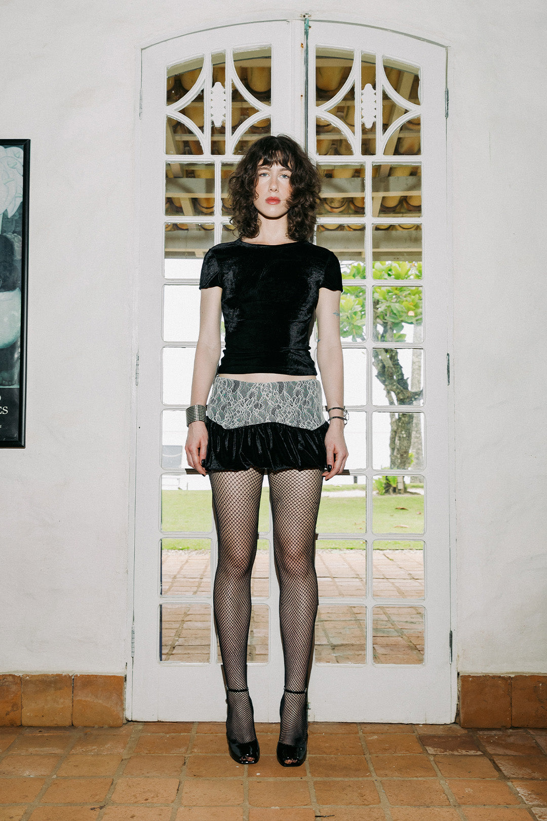 SAIA BALONE SERAPHINE VELUDO BLACK