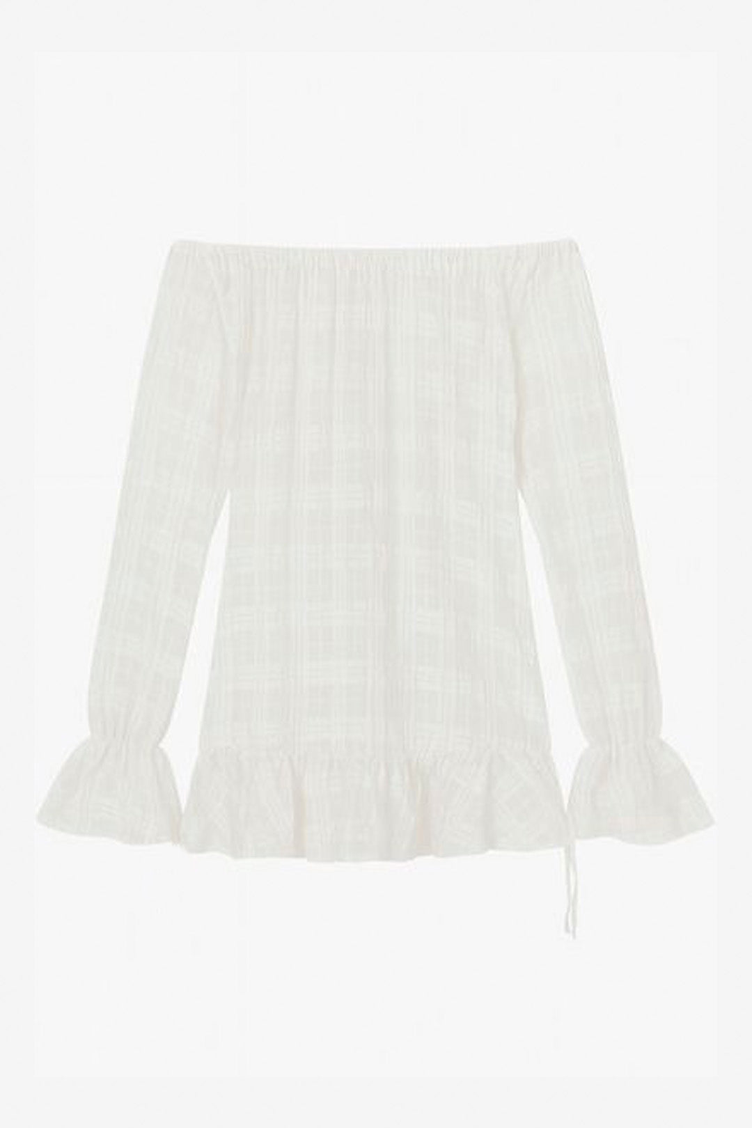 VESTIDO VOIL CHESS COM SHORTS FORRO OFF WHITE PRÉ-VENDA ENVIO A PARTIR DE 15/01