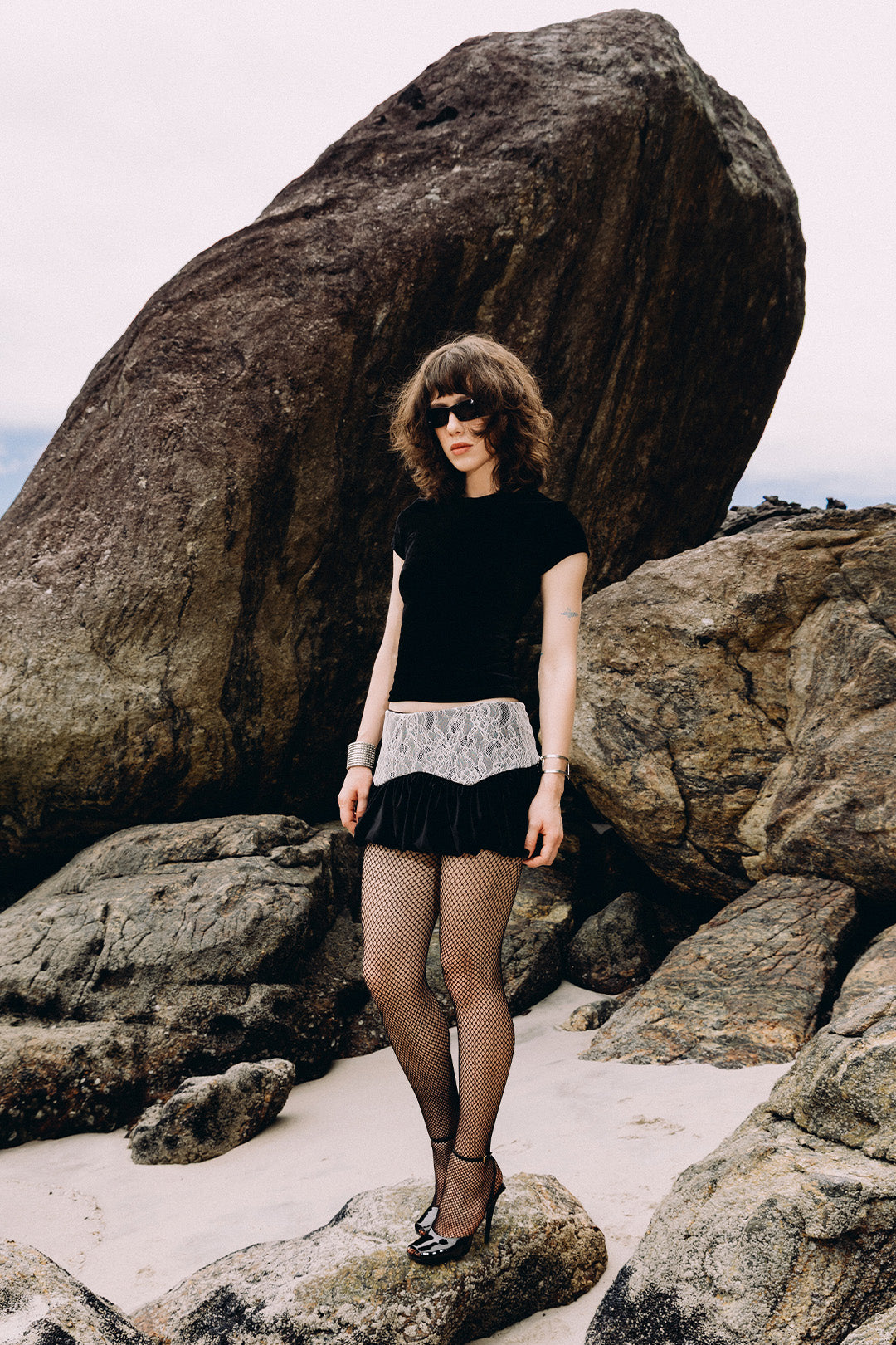 SAIA BALONE SERAPHINE VELUDO BLACK