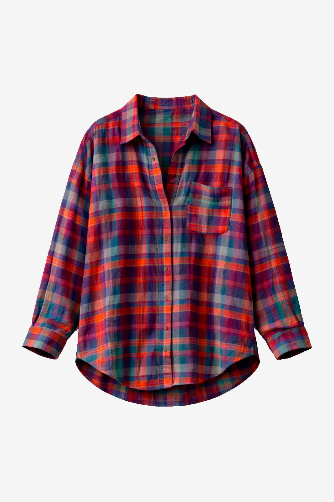 CAMISA MIDNIGHT ALGODÃO XADREZ GRAPE