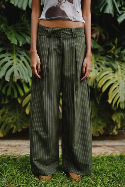 CALÇA ANDROGYNE ALFAIATARIA