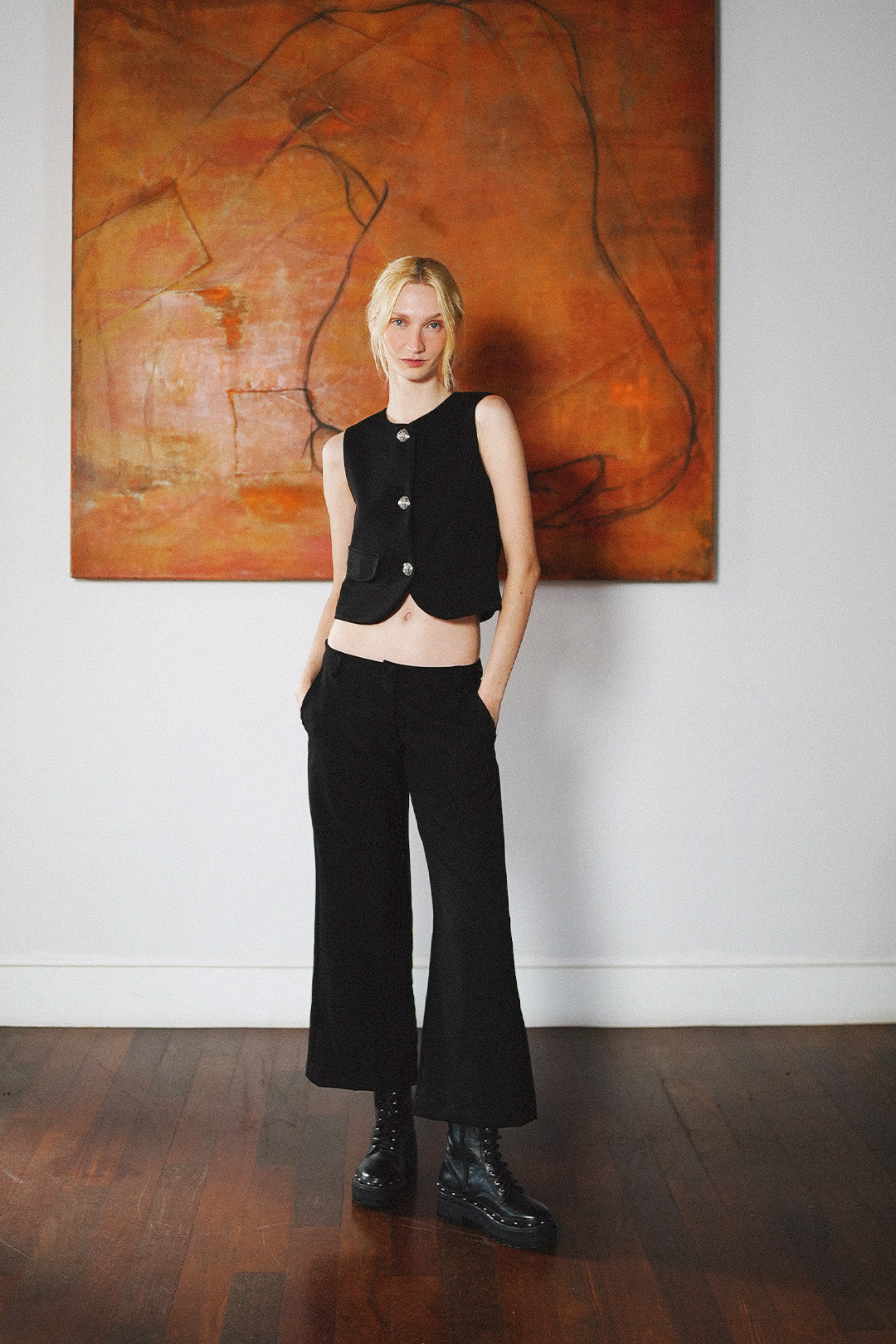 COLETE GABRIELLE ALFAIATARIA BLACK
