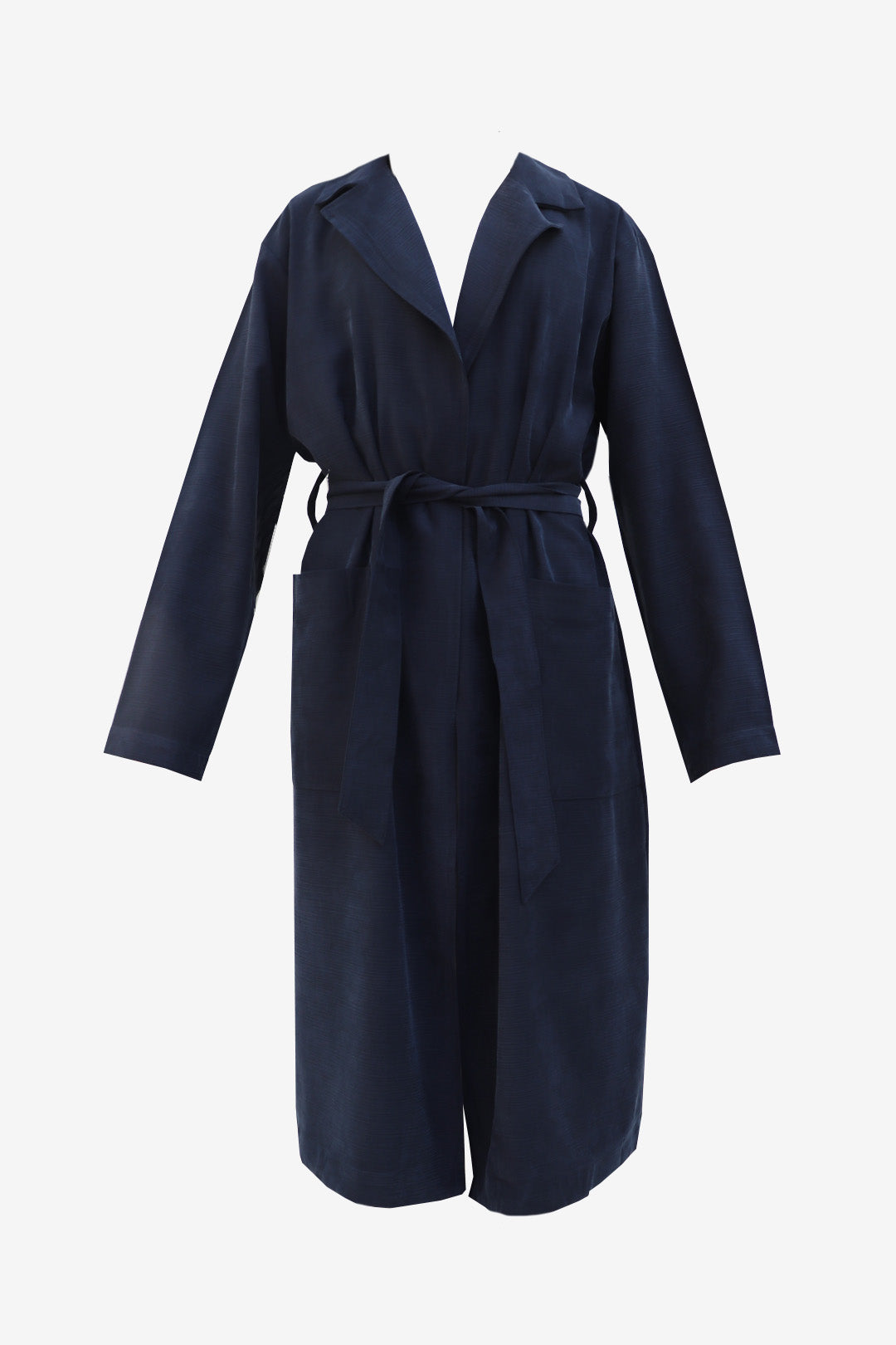 TRENCH COAT SERENITY ALGODÃO BLUE