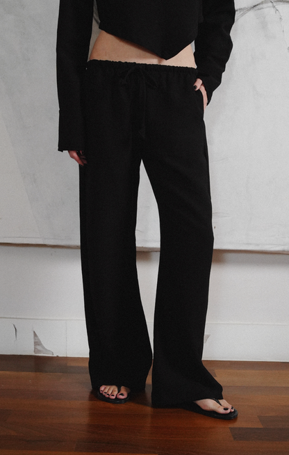 CALÇA SENSUALITÉ VISCOSE BLACK