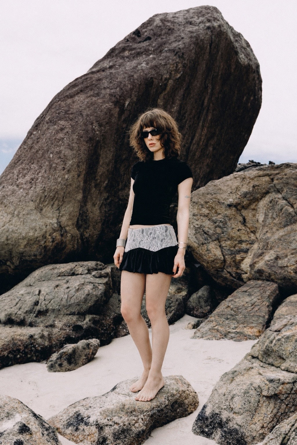 SAIA BALONE SERAPHINE VELUDO BLACK