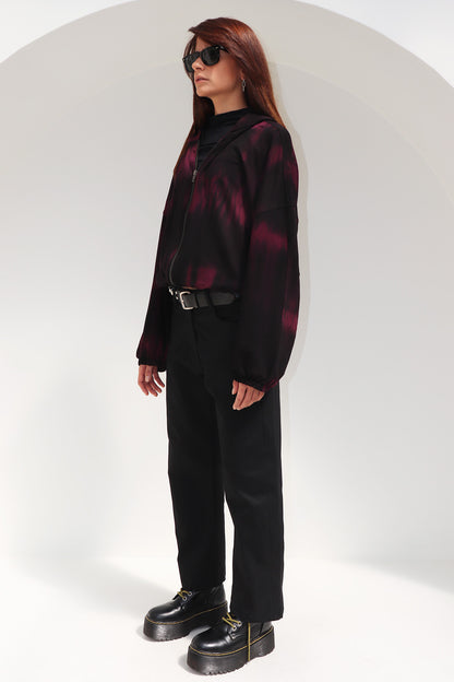 MOLETOM MYSTICAL TIE-DYE MARSALA