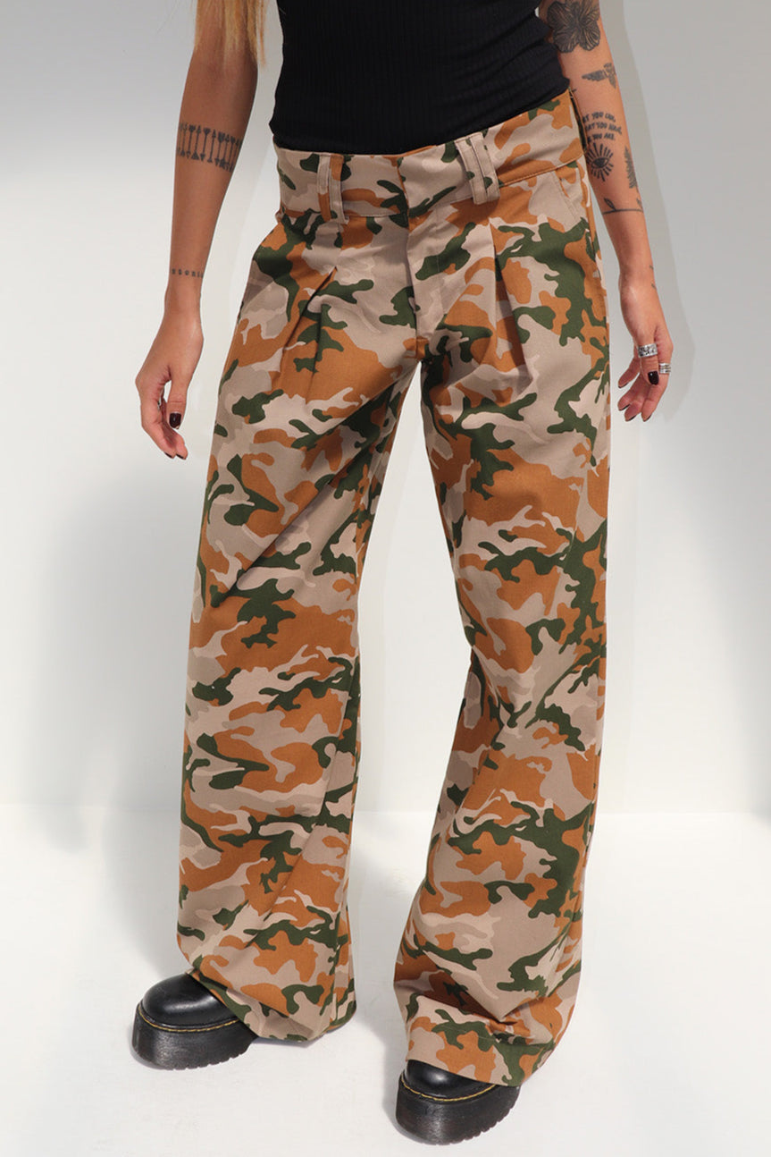 CALÇA DESERT PANTALONA SARJA MILITAR BIEGE