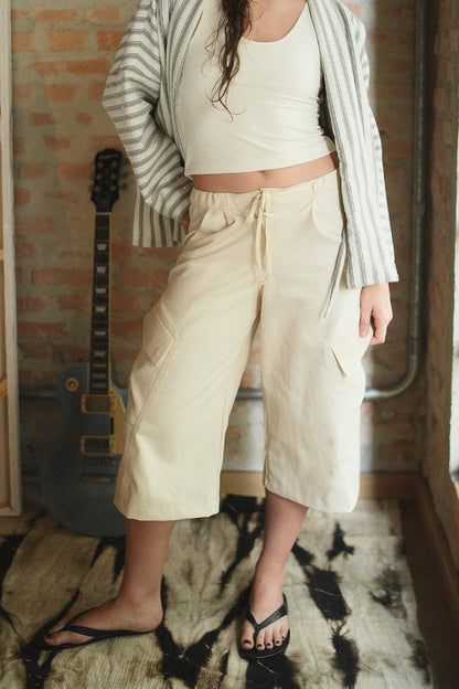 BERMUDA ATELIER SARJA OFF WHITE