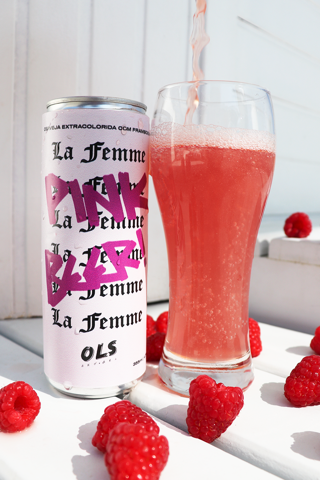 CERVEJA LA FEMME PINK - 4und