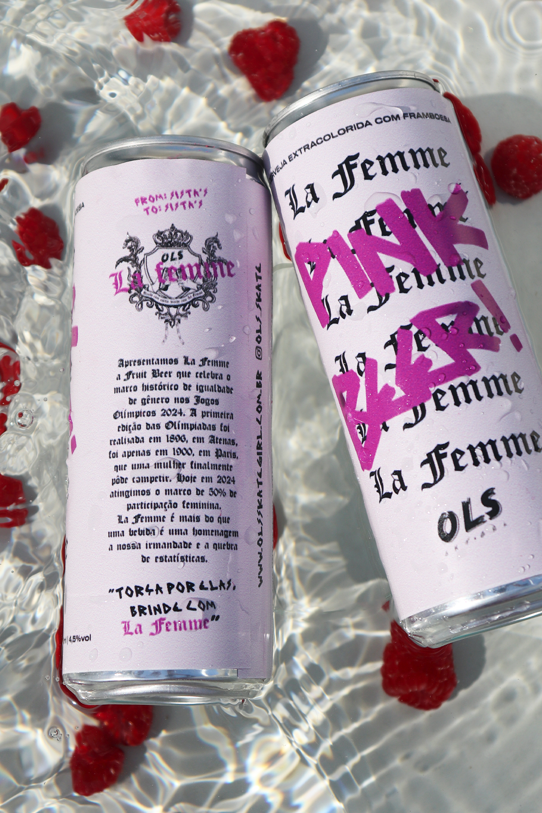 CERVEJA LA FEMME PINK - 4und