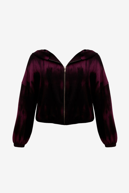 MOLETOM MYSTICAL TIE-DYE MARSALA