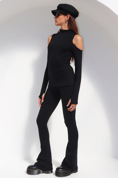 CALÇA PEGGY 2.0 MALHA BLACK PRÉ-VENDA ENVIO 9/07