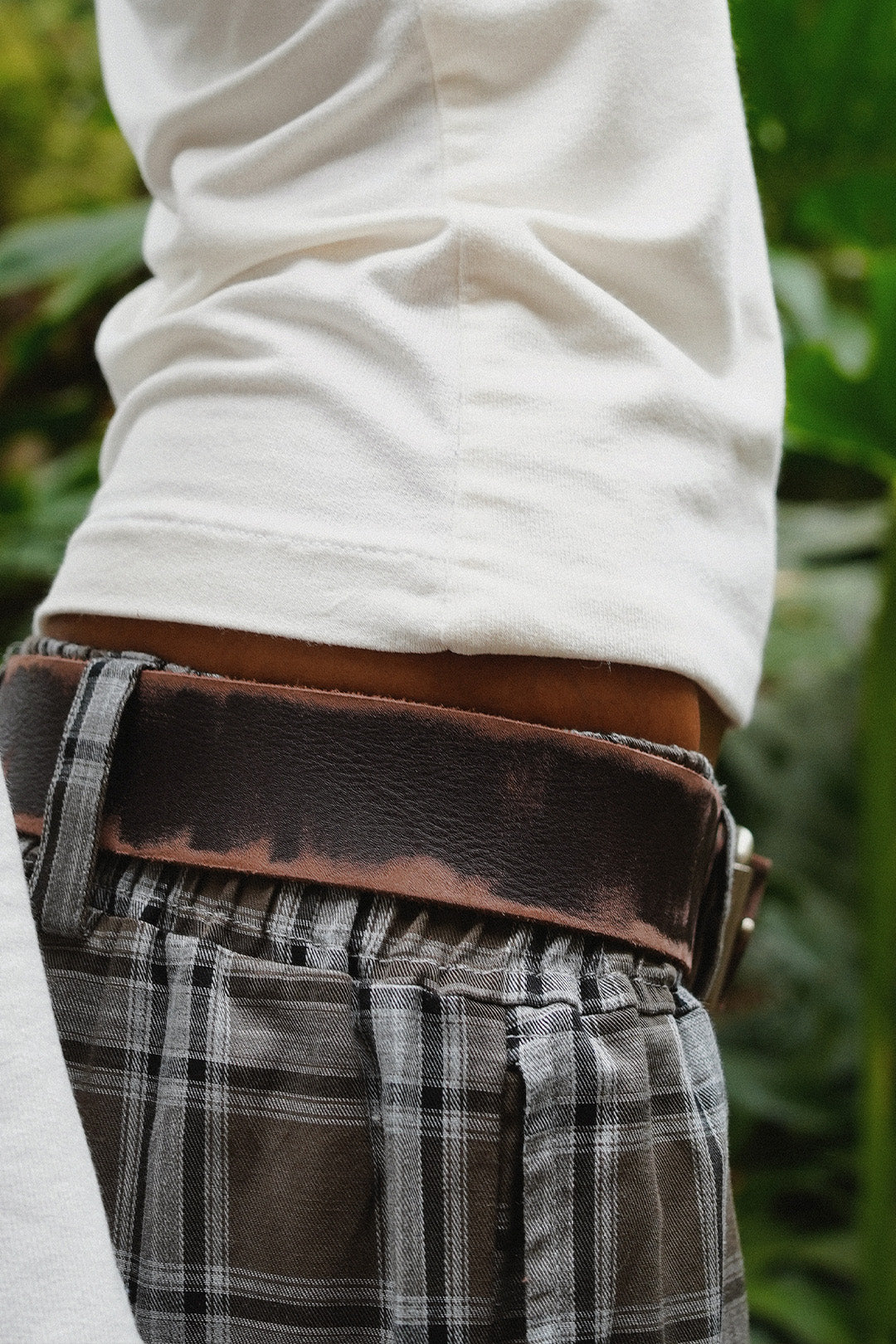 CINTO ESTONADO COURO BROWN
