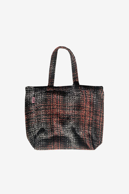 BOLSA THE LITTLE BIG BAG TWEED BLACK